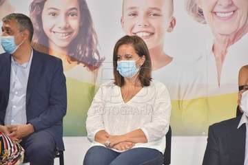 La presentación del Plan de Reactivación Económica y Social de Telde tuvo lugar este lunes en la ermita de San Pedro Mártir (Foto Francisco Javier Santana)